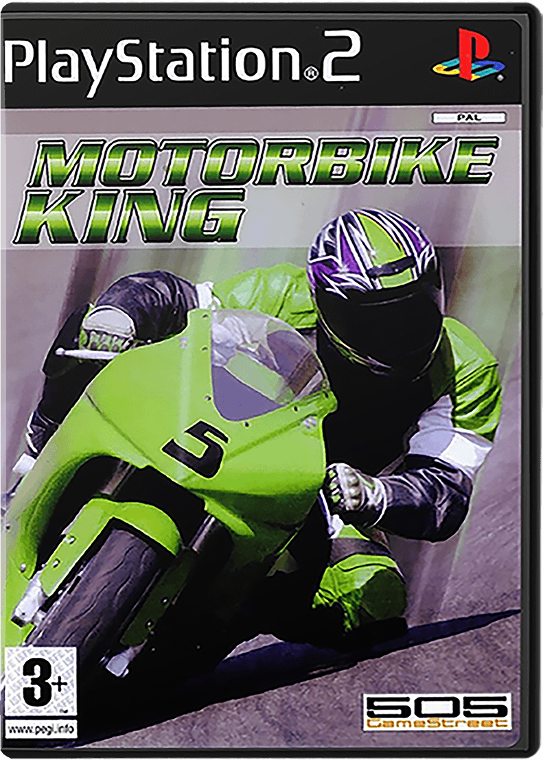 Motorbike King box art for Playstation 2
